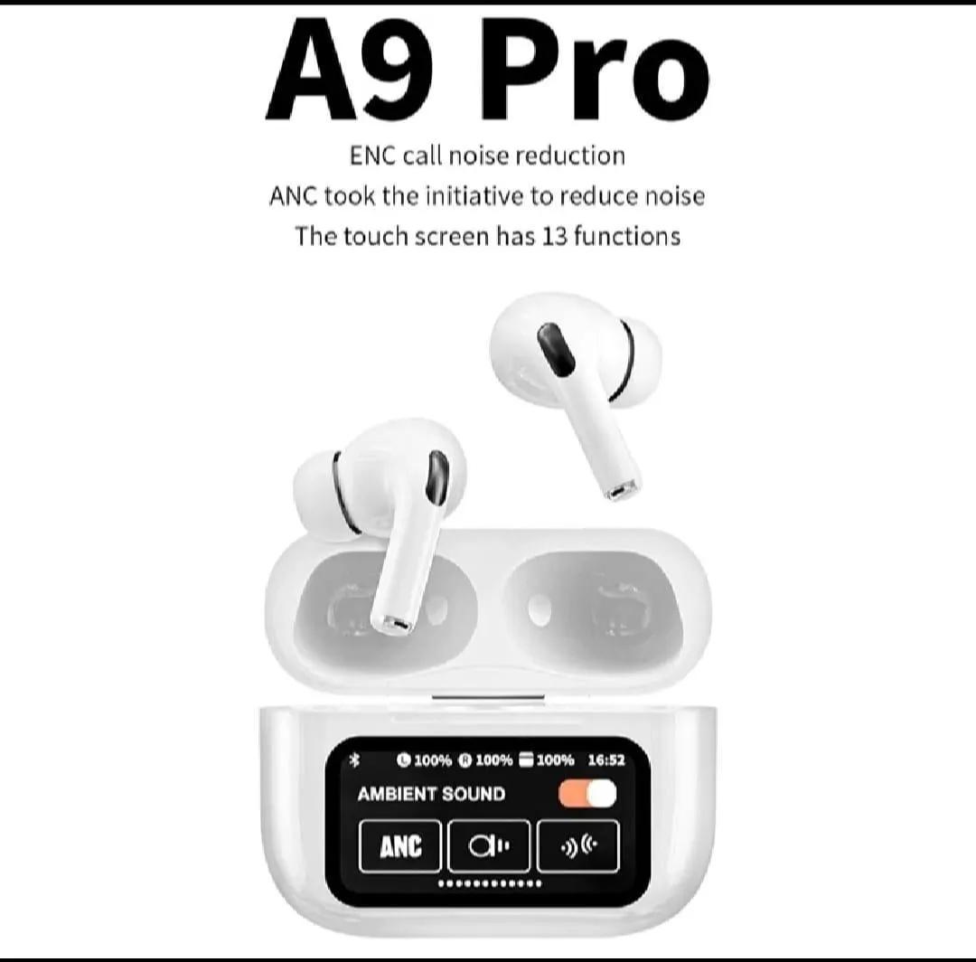 Wireless Airpods – Bluetooth 5, Noise-Cancelling (1 Pc)
