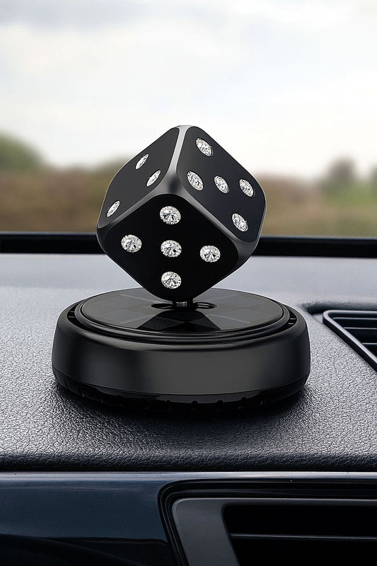 Dice-Shaped Car Dashboard Solar FreshenerCategories:
