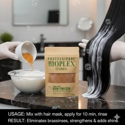 Bioplex Hair Protein 50g: Chemical Damage Defense & Strength Booster