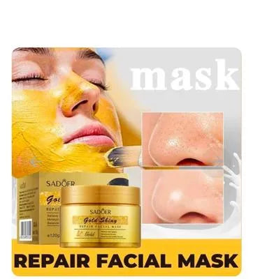 Golden Whitening And Brightening Face Mask - 50ml for All Skin Types