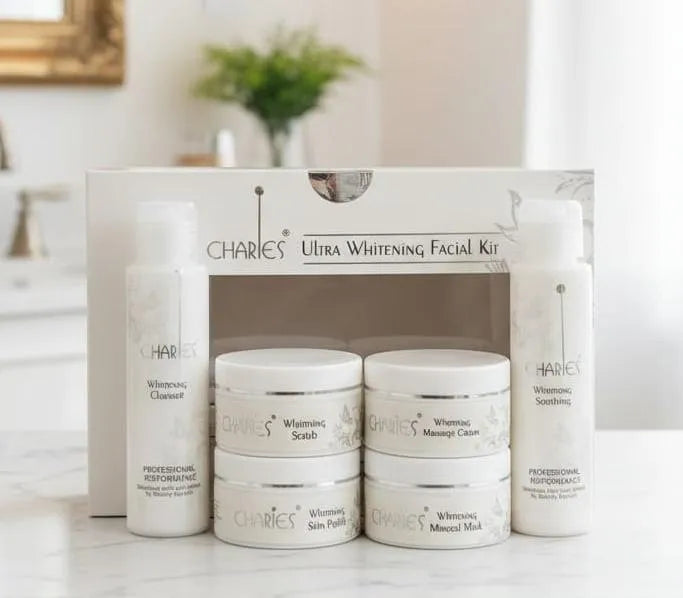 Whitening And Brightening Facial Kit - 1 Set for All Skin Type